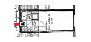 Grundriss, Blütenstraße 20