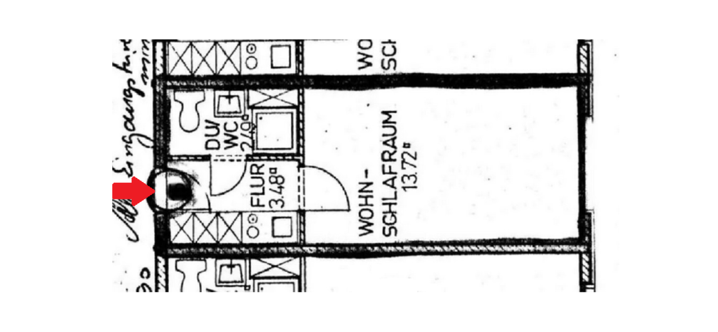 Grundriss, Blütenstraße 20