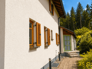 Eingang Rückhaus