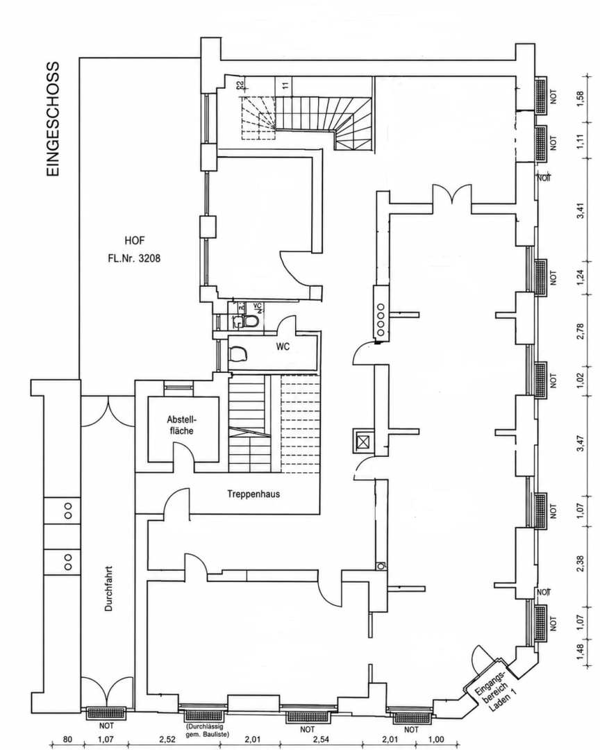 Grundriss Erdgeschoss